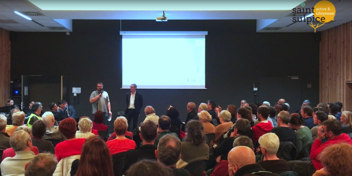 1ère réunion publique — 2/10