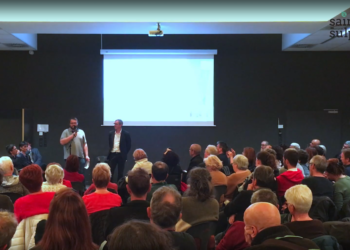 1ère réunion publique — 2/10