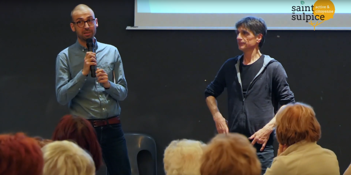 1ère réunion publique — 4/10