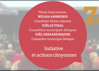 1ère réunion publique — 7/10