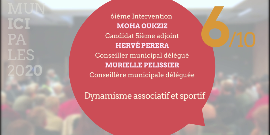 1ère réunion publique — 6/10