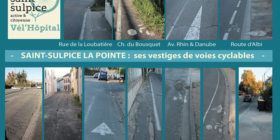 Saint-Sulpice : ses vestiges de voies cyclables…