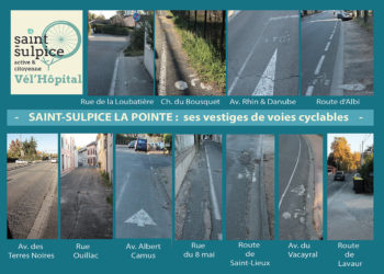 Saint-Sulpice : ses vestiges de voies cyclables…