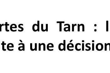 Communiqué de presse suite à l’ordonnance du juge administratif concernant la ZAC des Portes du Tarn