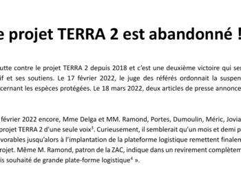 Terra 2 abandonné !