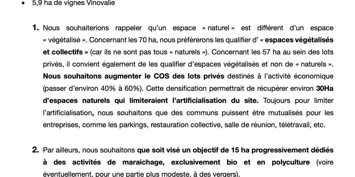 10 PROPOSITIONS CONCRETES POUR LA ZAC DES PORTES DU TARN
