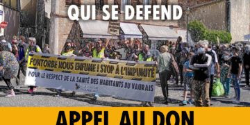 SAINT-SULPICE ACTIVE ET CITOYENNE FAIT UN DON A VAURAIS NATURE ENVIRONNEMENT !